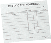 Olympic 141065 Petty Cash Pads 50 Leaf Pack 5