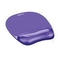 Fellowes 91441 Mouse Pad Gel Wrist Rest Purple
