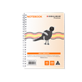 Bibbulmun Spiral Notebook 7MM A5 300 Pages Side Bound Ruled 34310600