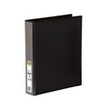 Marbig 5413002B Insert Binder A4 3 DRing 38mm PP Black