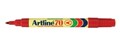 Artline 70 Permanent Marker Bullet 15mm Red
