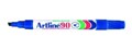Artline 90 Permanent Marker Chisel 25mm Blue