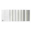 Marbig 35141 Dividers 154 Tab A4 PP White