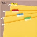 3L 10512 Index Tabs 40mm 48 Tabs Assorted