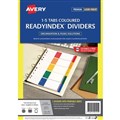 Avery 920145 ReadyIndex Dividers 15 Tabs A4 PP Brights