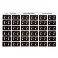 Avery 43326 Z Side Tab Colour Coding Labels Grey Pack 180
