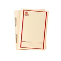 Avery 86514 Spiral Spring Action File Buff with Red Print Box 25