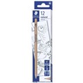 Staedtler 130 60N0 2B Natural Pencil Box 12
