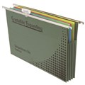 Crystalfile 111310Y Complete Suspension Files Foolscap Expanding Green Pack 10
