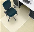 Marbig 87105 Chairmat Keyhole Medium Pile Carpet 114 x 134cm