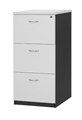 Aspire Filing Cabinet 3 Drawer 476W x 550D x1012H mm White Ironstone
