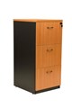 Aspire Filing Cabinet 3 Drawer 476W x 550D x1012H mm Beech Ironstone