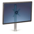 Fellowes 80428 Lotus Single Monitor Arm Silver