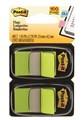 Post It Flags 680BG2 Twin Pack Bright Green