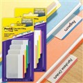 Post It Durable Tabs 686F1 Filing 50 x 38mm 4 Assorted Colours
