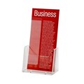 Esselte 31039 Brochure Holder DL Single Tier Free Standing Clear
