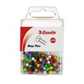 Esselte 45108 Map Pins Assorted Pack 200