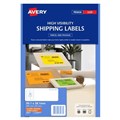 Avery 35977 L7163FO High Vis Shipping Labels Laser 991 x 381mm 14 Per Sheet Fluoro Orange Pack 25