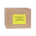Avery 959405 L7168FY High Vis Shipping Labels Laser 1996 x 1435mm 2 Per Sheet Fluoro Yellow Pack 10
