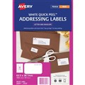 Avery 936097 J8160 Address Labels Inkjet 635 x 381mm 21 Per Sheet Pack 50