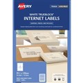 Avery 959402 L7169 Internet Shipping Labels 991 x 139mm 4 Per Sheet Pack 10
