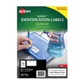 Avery 959230 L6145 No Peel Identification Labels Laser 457 x 254mm 40 Per Sheet Pack 10