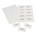 Rexel 90055 ID Convention Badge Insert Cards Pack 250