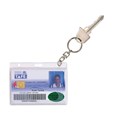 Rexel 9801912 ID Fuel Rigid Card Holder ith Key Ring Pack 10