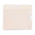 Rexel 9801712 ID Card Holder Portrait Landscape 105 x 90mm Pack 10
