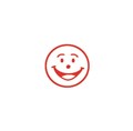 Staedtler 9SHS0072 Shiny Merit Stamp Smiley Face Red
