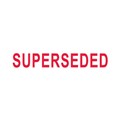Staedtler 9SEN1972 Shiny Stamp PreInked Superseded Red