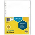Marbig 37300F Dividers 5 Tab A4 Manilla White
