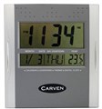Carven CLDIGITAL Square Clock Silver