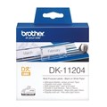 Brother DK11204 Multi Purpose Labels 17mm x 54mm Black on White