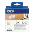 Brother DK11209 Small Address Labels 29mm x 62mm Black on White