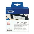 Brother DK22205 White Continuous Paper Roll 62mm x 3048m