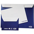Cumberland 7143 Cardboard Envelope 450gsm A5 White Blue Pack 25