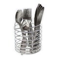 Cutlery Set Stainless Steel With Chrome Wire Caddy