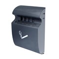 Compass 765323 Smokers Bin Wall Mounted Grey
