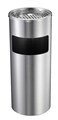 Compass 761250 Lobby Bin with Ashtray 10L Stainless Steel