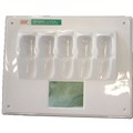 Trafalgar 11960 Eye Wash Wall Plate Holds 5 x 100ml Bottles