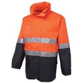 TSCO 6DNLLOND HiVis Day and Night Long Line Jacket OrangeNavy Extra Large