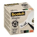 Scotch 900 Magic Tape Recycled 19mm x 33m Box 3