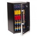 Nero 90L Glass Door Fridge