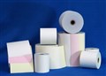 Cash Register Roll 76 x 76mm 3 Ply White Pink Yellow