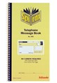 Spirax 550 Duplicate Carbonless 4 to View Telephone Message Book 144 x 272mm
