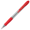 Pilot Super Grip Retractable Ballpoint Pen Medium Red