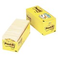 PostIt Notes 65418CP 73 x 73mm Canary Yellow Cabinet Pack Pack 18  Discontinued