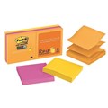 Post It Notes R330 6SSUC Pop Up 76 x 76mm Super Sticky Rio De Janeiro Assorted Pack 6
