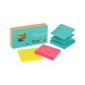 Post It Notes R330 6SSMIA Pop Up 76 x 76mm Super Sticky Miami Assorted Pack 6
